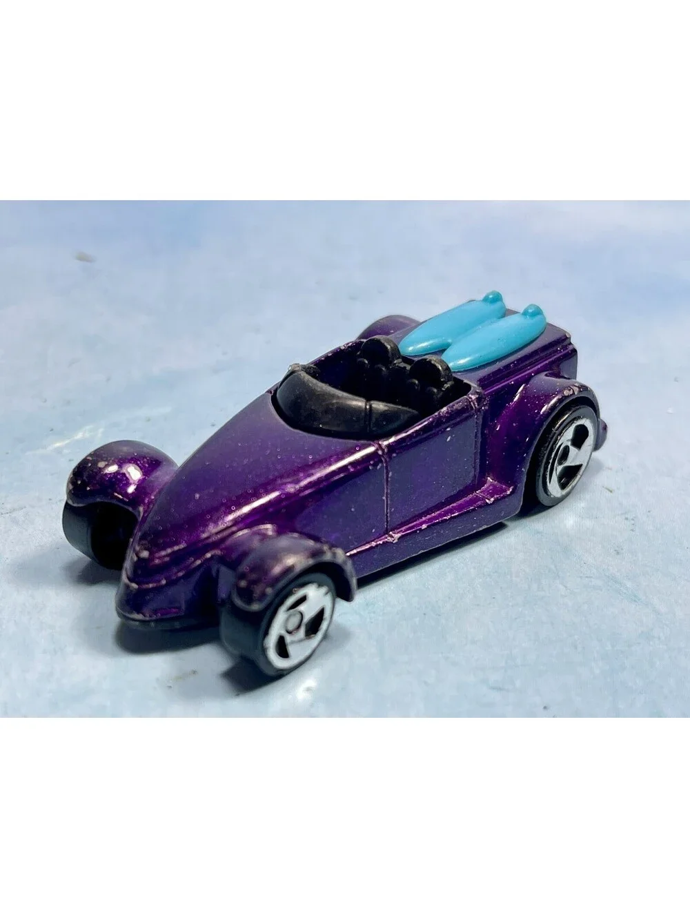 Hot Wheels PLYMOUTH PROWLER COVERTIBLE Hot Rod 1:64 Scale Metallic Purple NICE